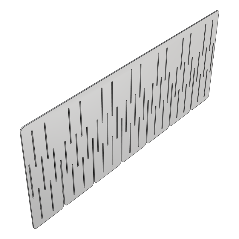 Full-length separator grid ice chest cocktail station 100L