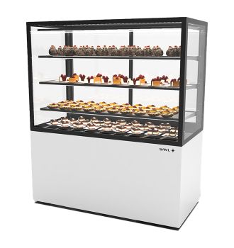 Vitrine réfrigérée 3 étagères service arrière L1200