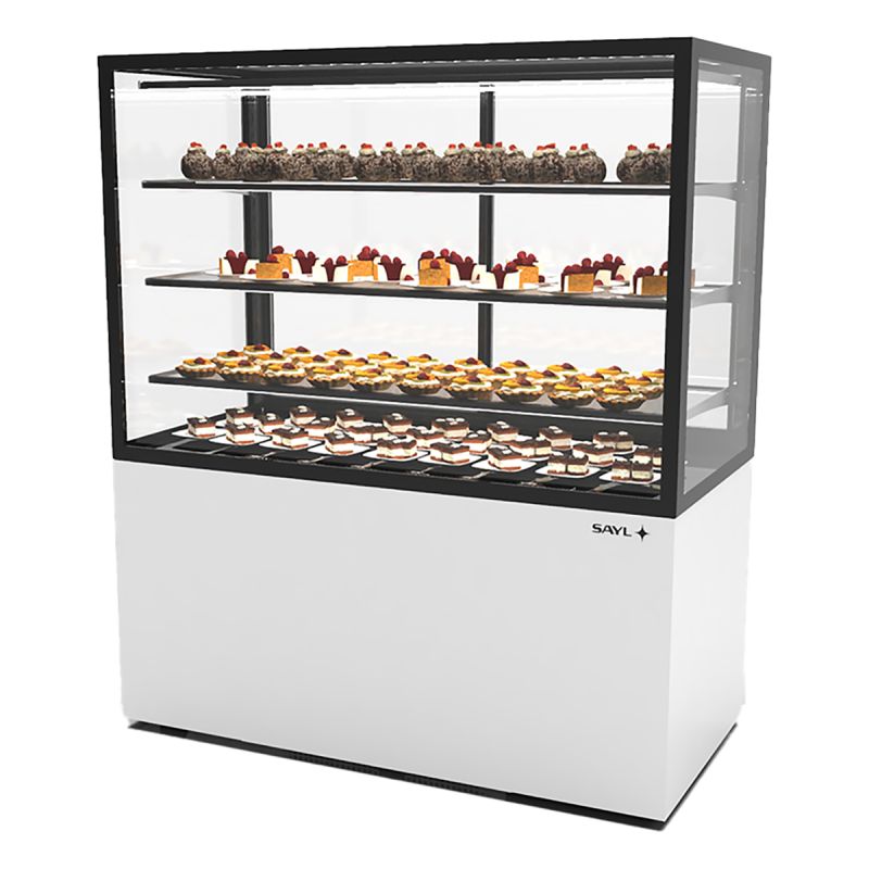 Vitrine réfrigérée 3 étagères service arrière L1200