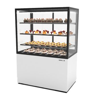 Vitrine réfrigérée 3 étagères service arrière L1000