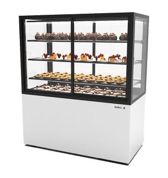 Vitrine réfrigérée 3 étagères self-service L1200