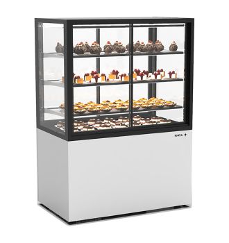 Vitrine réfrigérée 3 étagères self-service L1000