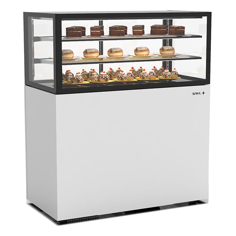 Vitrine réfrigérée 2 étagères service arrière