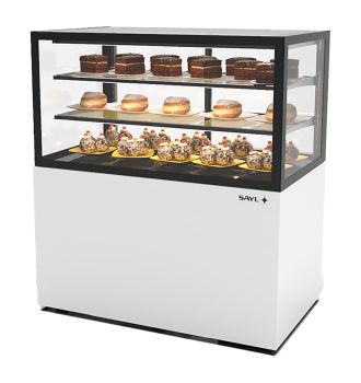 Vitrine réfrigérée 2 étagères self-service L1000