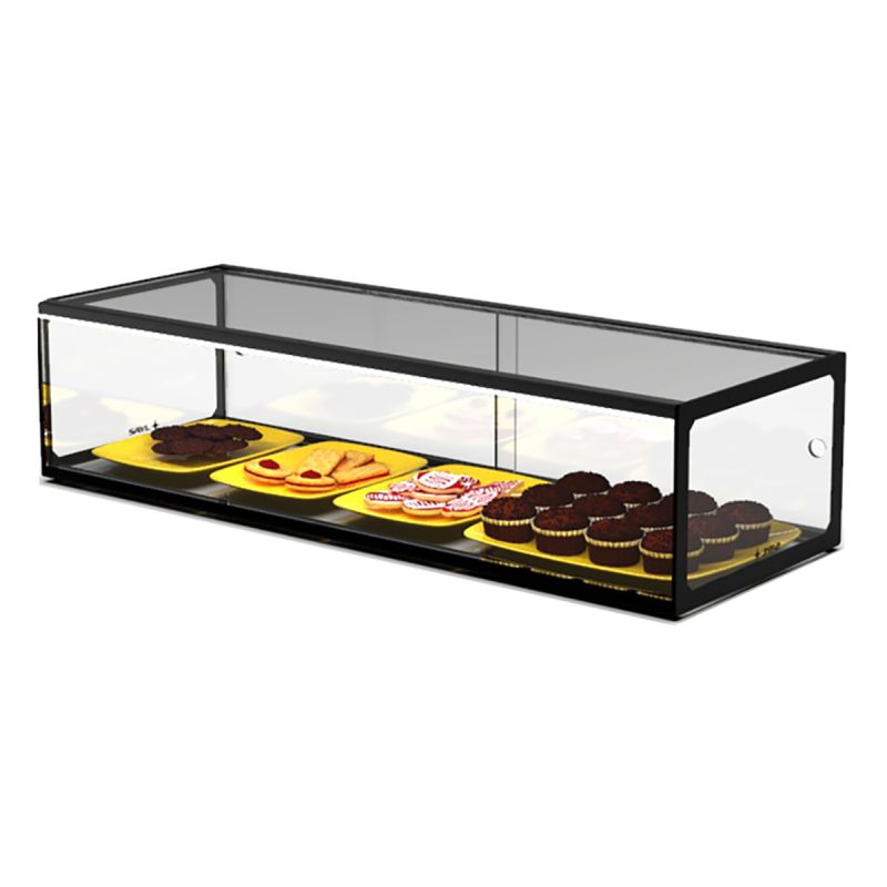 Vitrine d'exposition neutre STANDARD 1 niveau