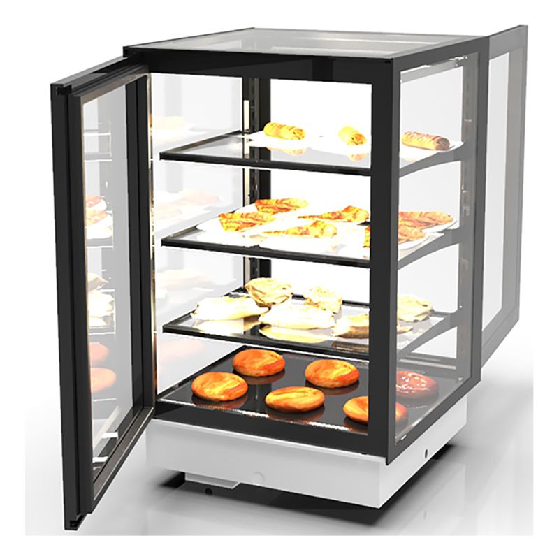 Vitrine chauffante 3 étagères L600