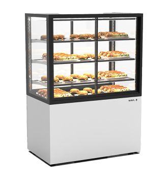 Vitrine chauffante 3 étagères accès frontal L1000