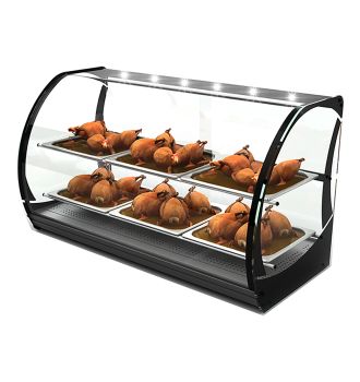 Vitrine à chaleur sèche