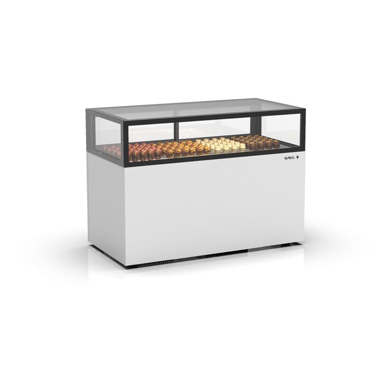 Vitrine réfrigéréeventilé service arrière L1200