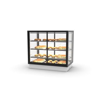 Vitrine chauffante 3 étagères L1000