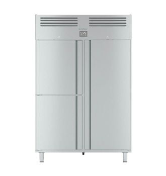 Armoire positive GN 2/1 2 portillons 1 porte 1240 L
