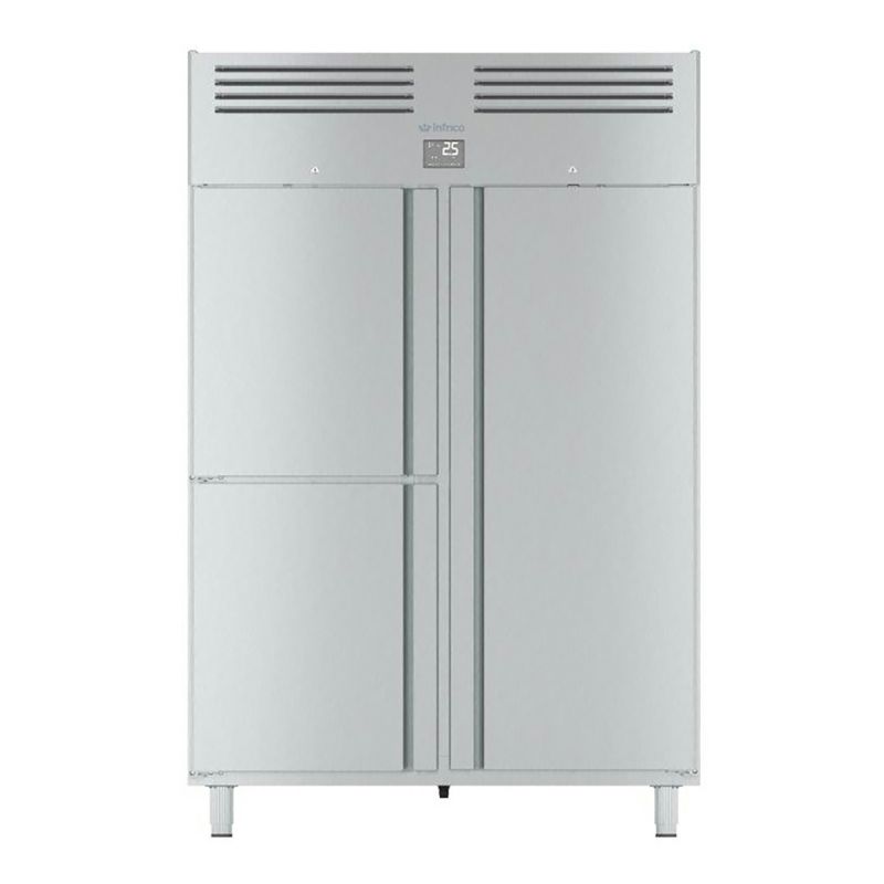 Armoire positive GN 2/1 2 portillons 1 porte 1240 L