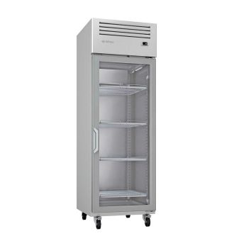 Armoire positive hybride 1 porte vitrée 652 L