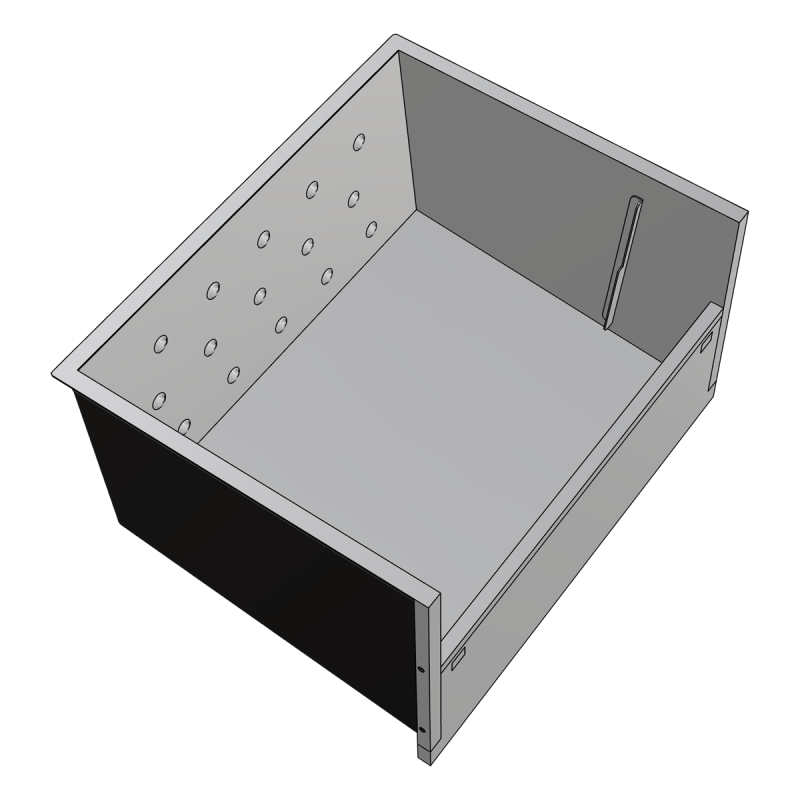 ice chest dispenser 117L