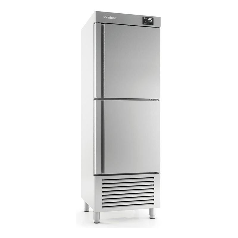 Armoire positive 2 portillons 2 portes pleines 500 L