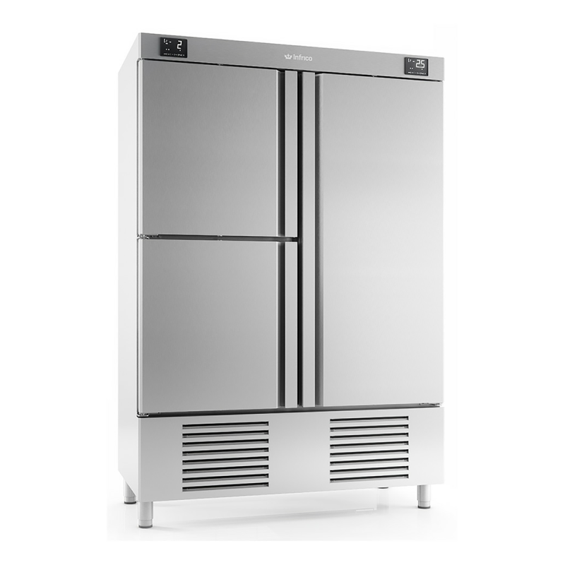 Armoire positive pour poissons 3 portes pleines 245 L
