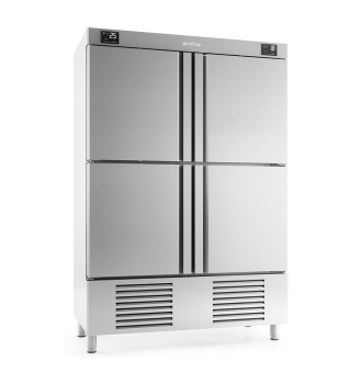 Armoire positive pour poissons 4 portes pleines 855 L