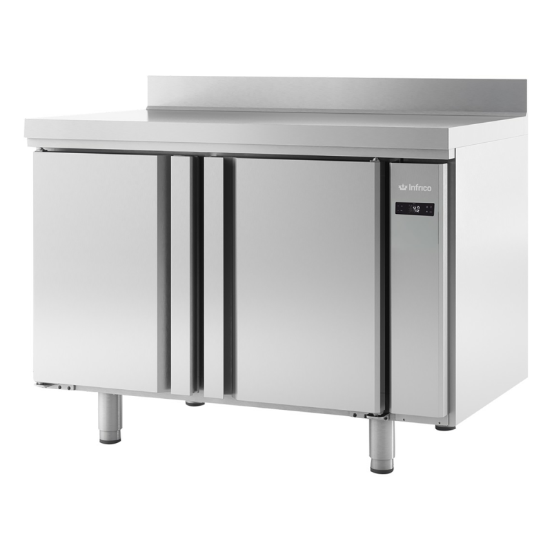 Table réfrigérée positive sous comptoir 2 portes sans groupe