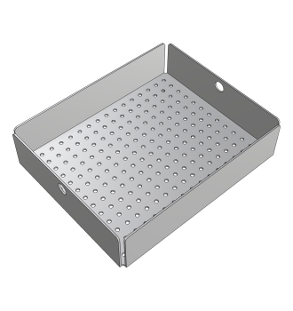Bar sink drain basket