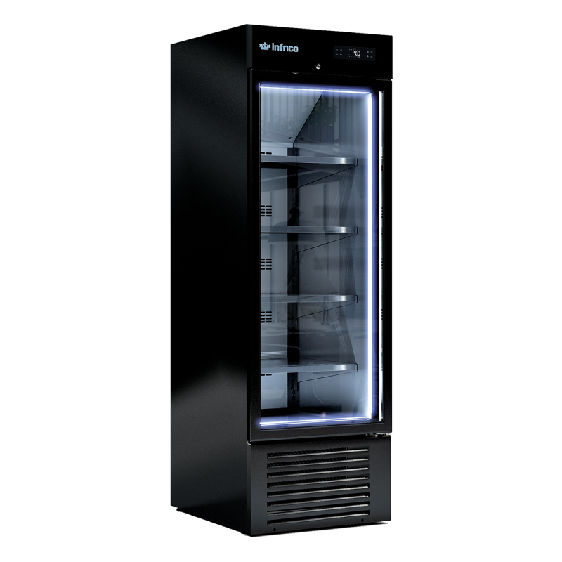 Armoire d'exposition positive 1 porte 500 L