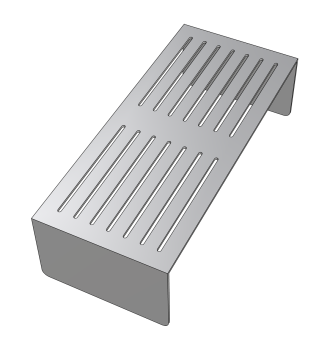 Sink bottom drain rack...