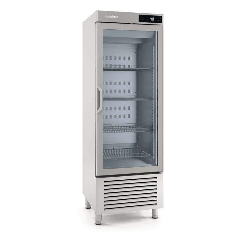 Armoire négative 1 porte vitrée 500 L