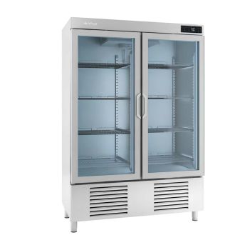 Armoire négative 2 portes vitrées 1110 L