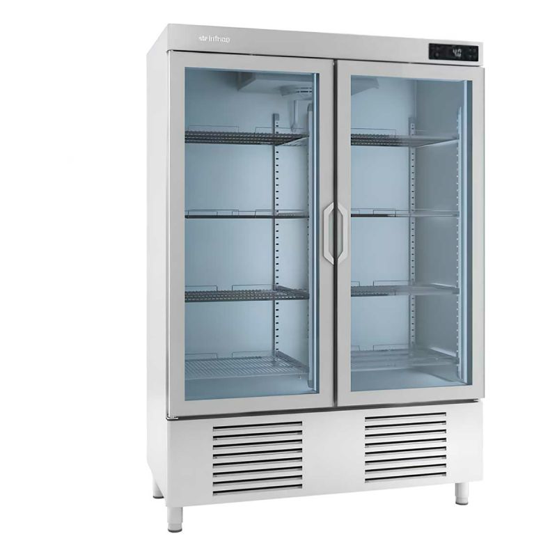 Armoire négative 2 portes vitrées 1110 L