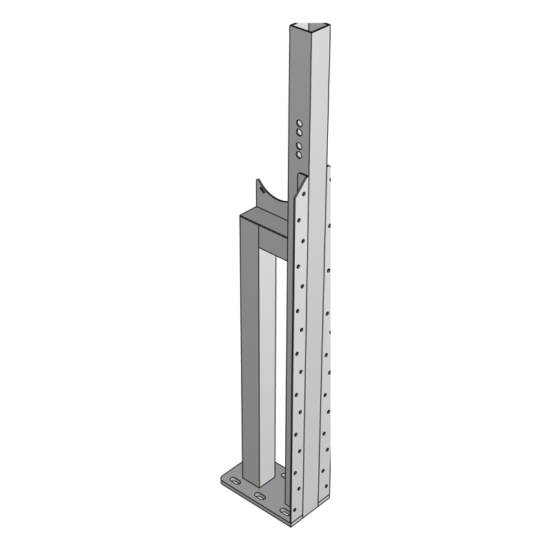 Underbar track support