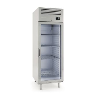 Armoire négative GN 2/1 1 porte vitrée 560 L