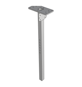 Bar track support surface