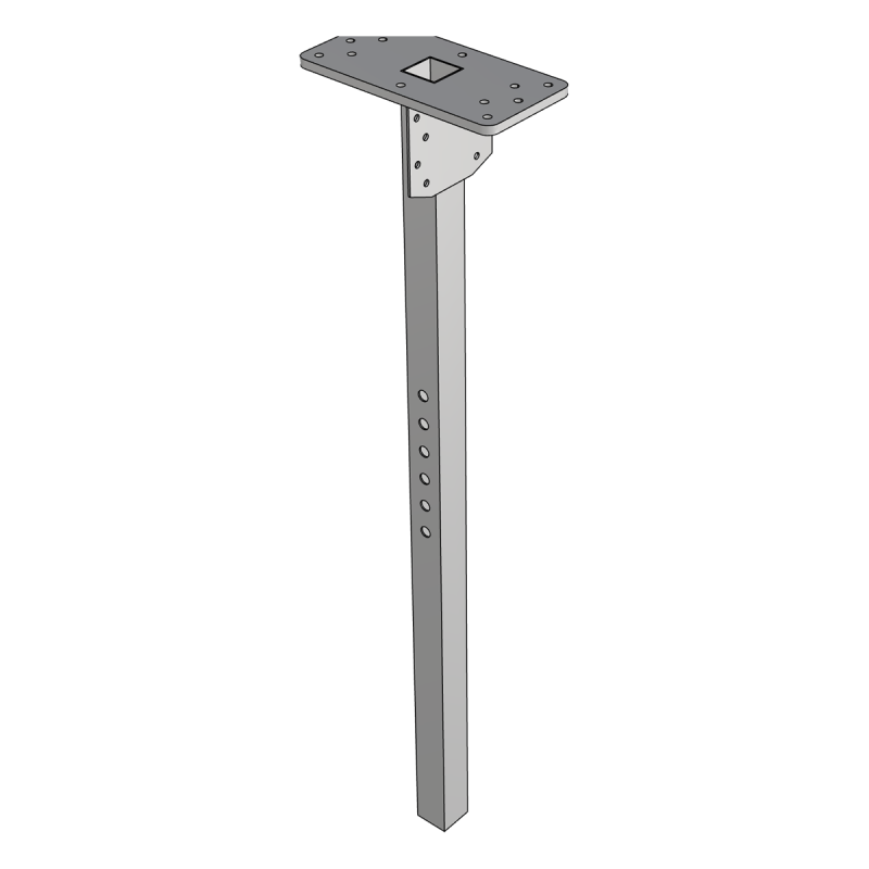 Bar track support surface