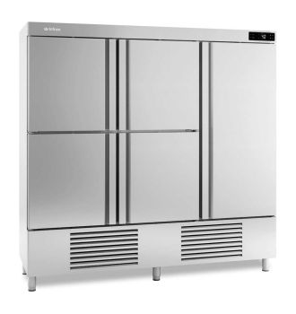 Armoire positive 5 portes pleines Inox 1730 L