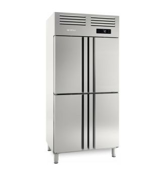 Armoire positive GN1/1 4 portillons 4 portes 745 L