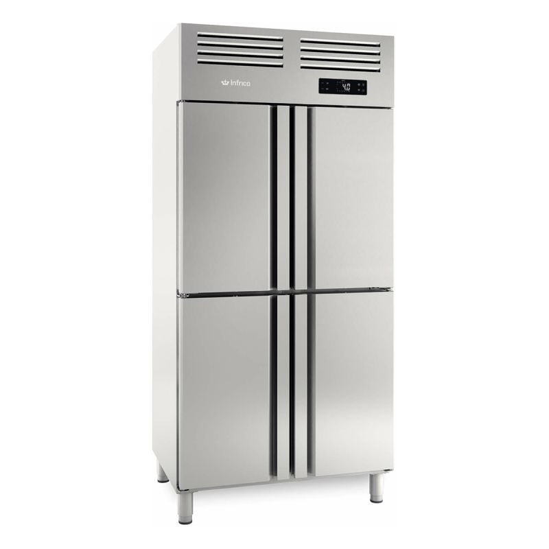 Armoire positive GN1/1 4 portillons 4 portes 745 L