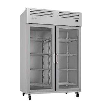 Armoire positive hybride 2 portes vitrées 1387 L