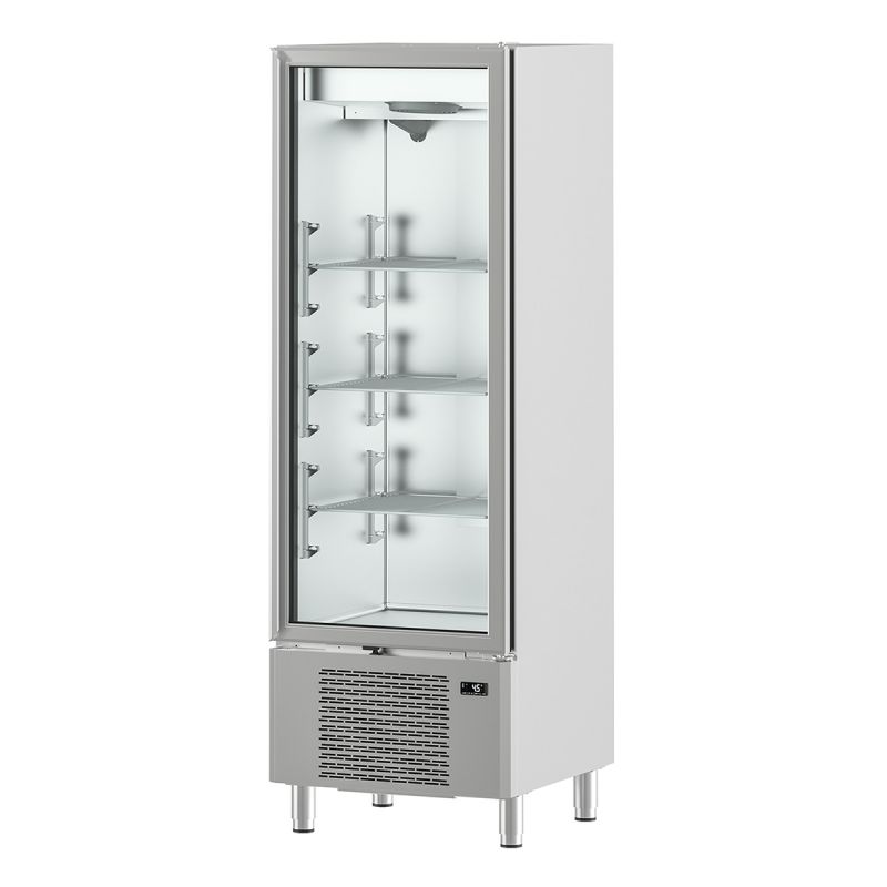 Armoires positive 1 porte vitree 490 L