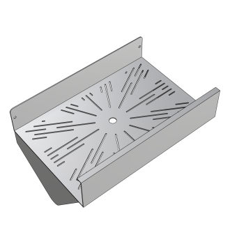 Right bottom bottle support...