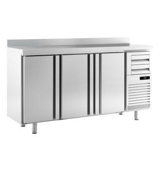 Arrière bar positif 3 portes 520 L