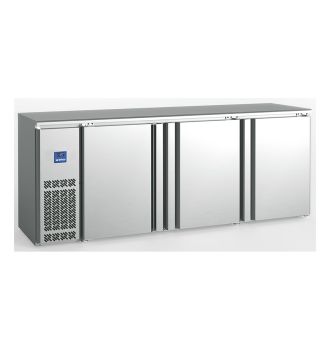 Arrière bar positif 3 portes pleines