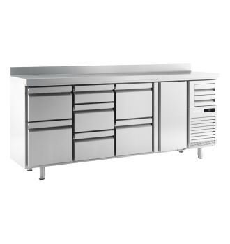 Arrière bar positif 4 portes 690 L