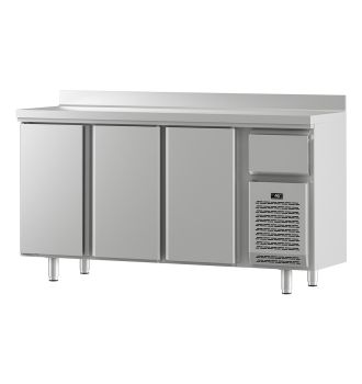 Arrière bar sous-comptoir 3 portes 535 L