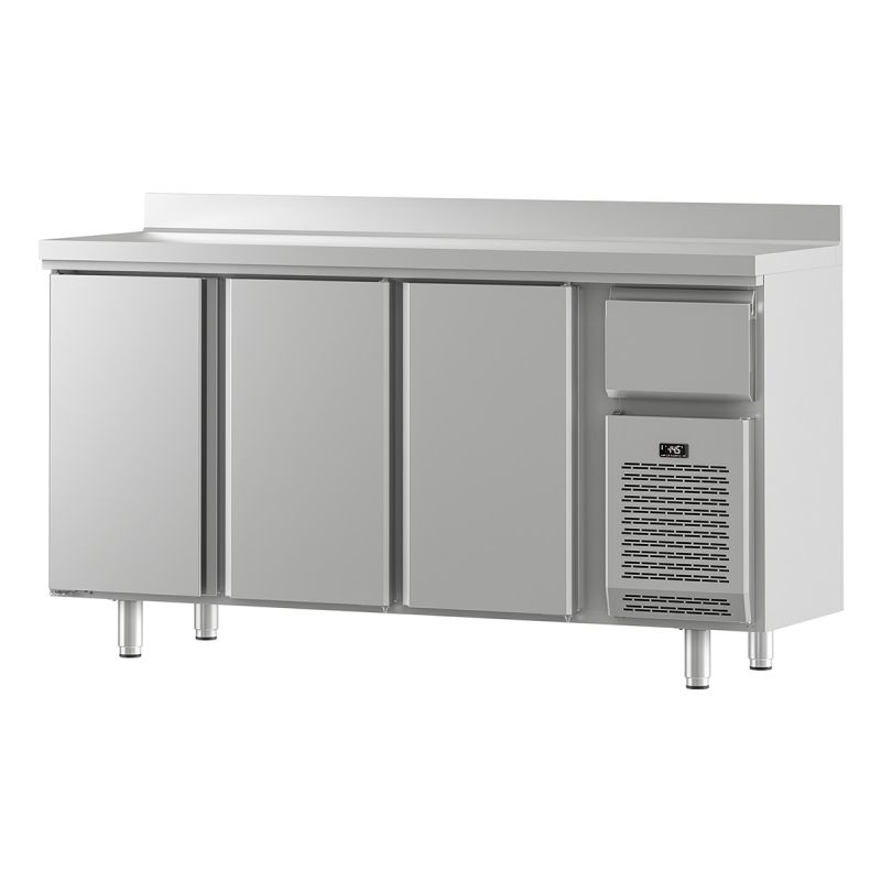 Arrière bar sous-comptoir 3 portes 535 L