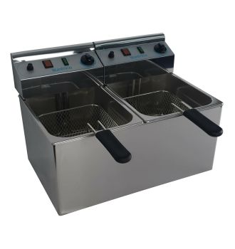 Friteuse électrique 2 cuves X 6 L