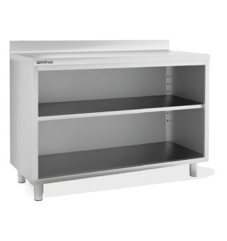 Meuble étagère Inox L,1470