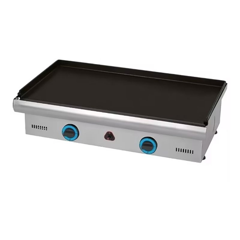 Plancha à gaz acier lamine 12 mm L.1000