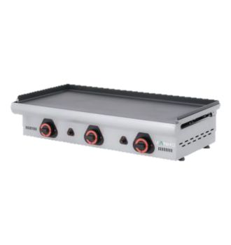 Plancha à gaz économique 6 mm L,900