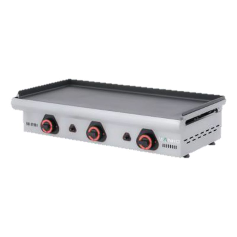 Plancha à gaz économique 6 mm L,900