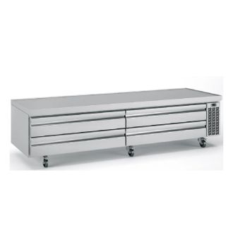 Soubassement positif 4 tiroirs 584 L