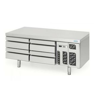 Soubassement positif 4 tiroirs gn1/1 190 L